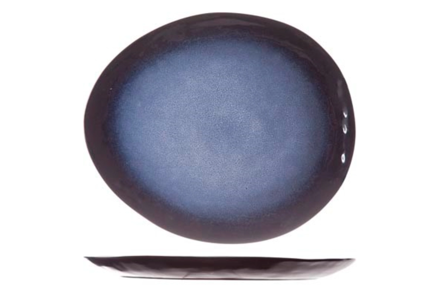 Sapphire assiette plate ovale 27.5x23cm