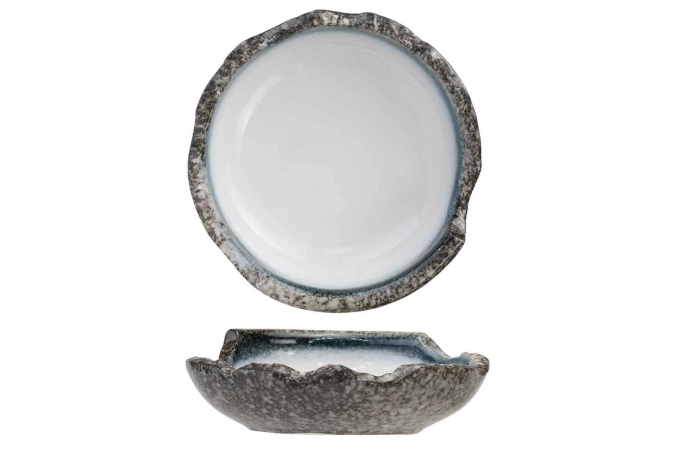 Sea pearl Suppenteller, Muschel, D 18.5 H: 5-6.5cm