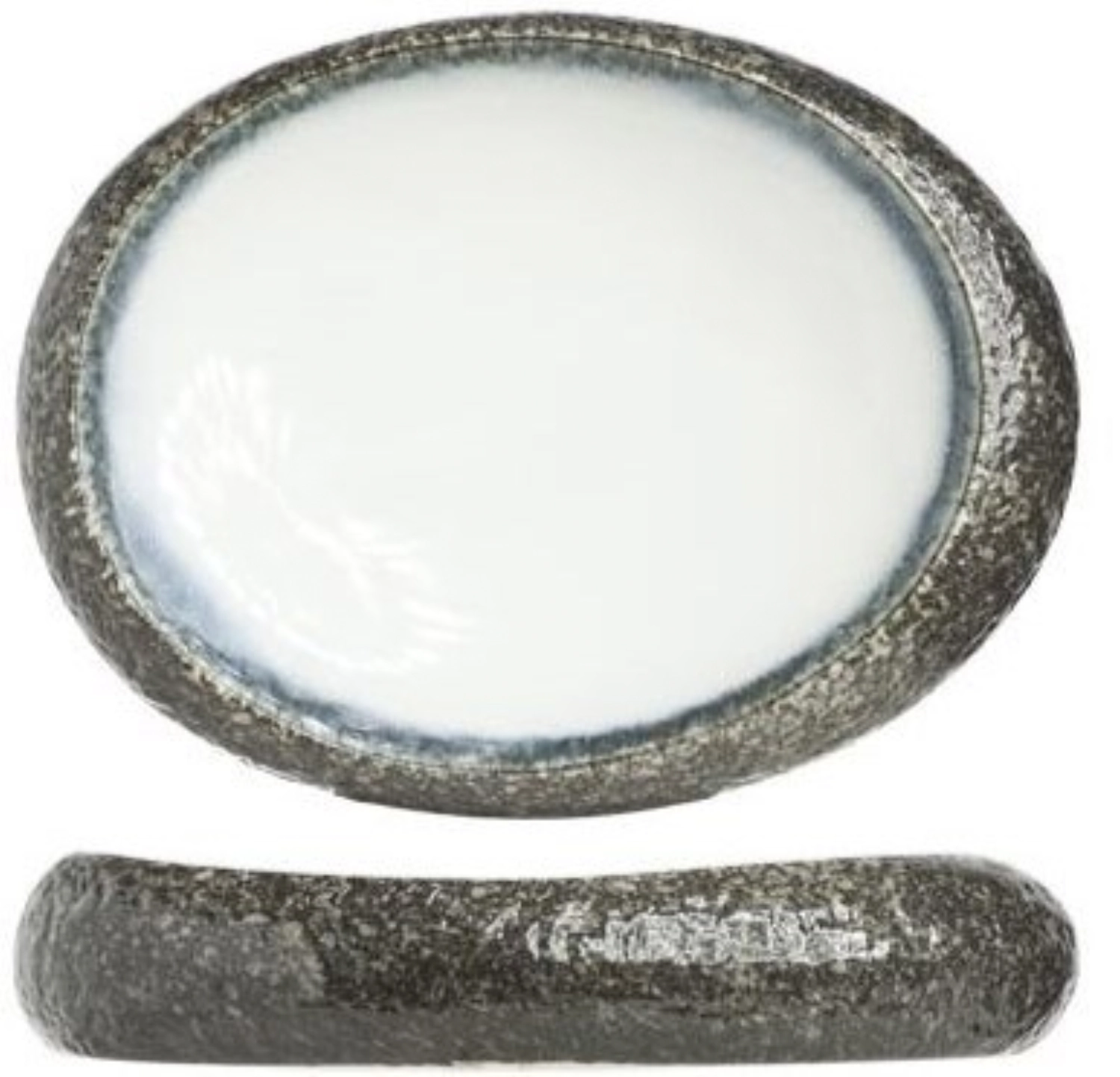 Sea Pearl Schale oval, 32x24x6cm