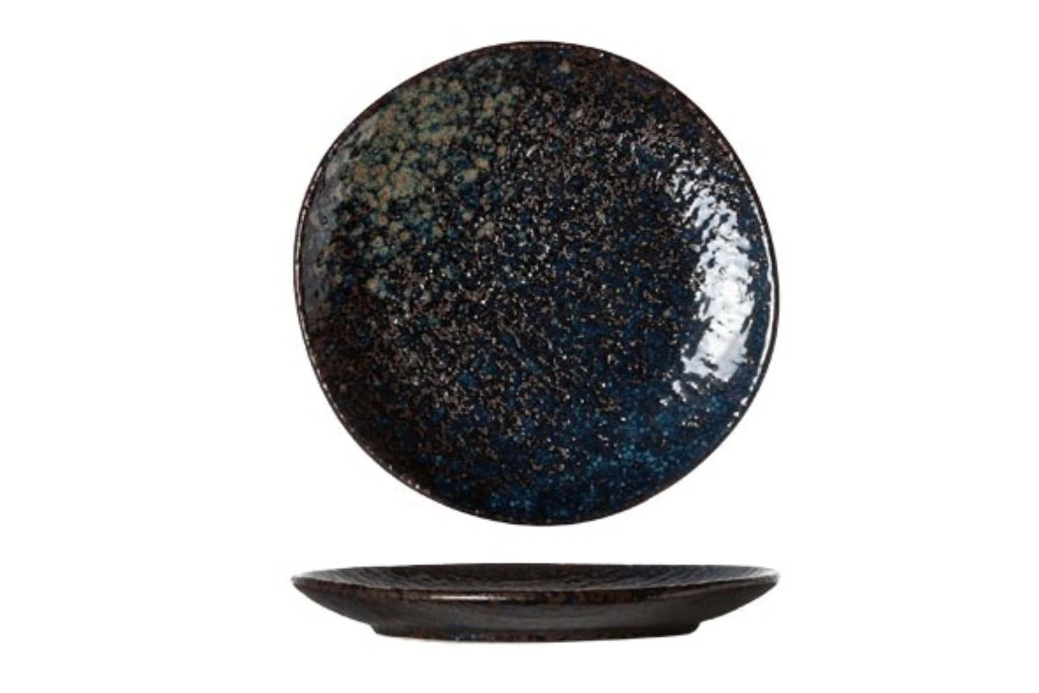 Black yoru assiette 14cm