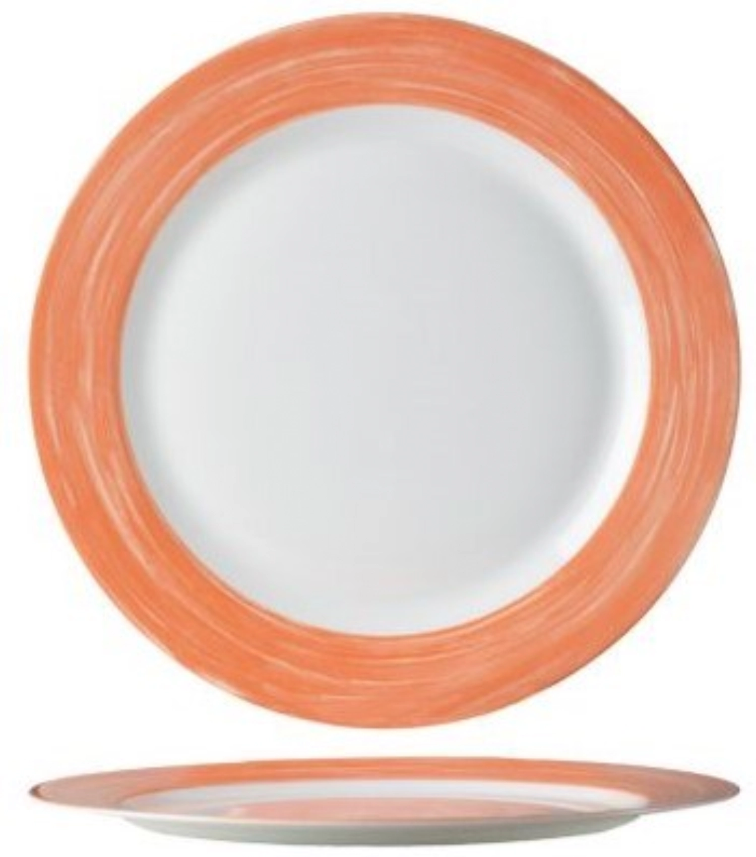 Brush Speiseteller orange, D 25.4cm