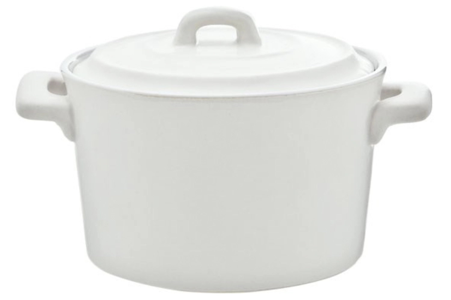 Clio white cocotte a/couv. d10xh6