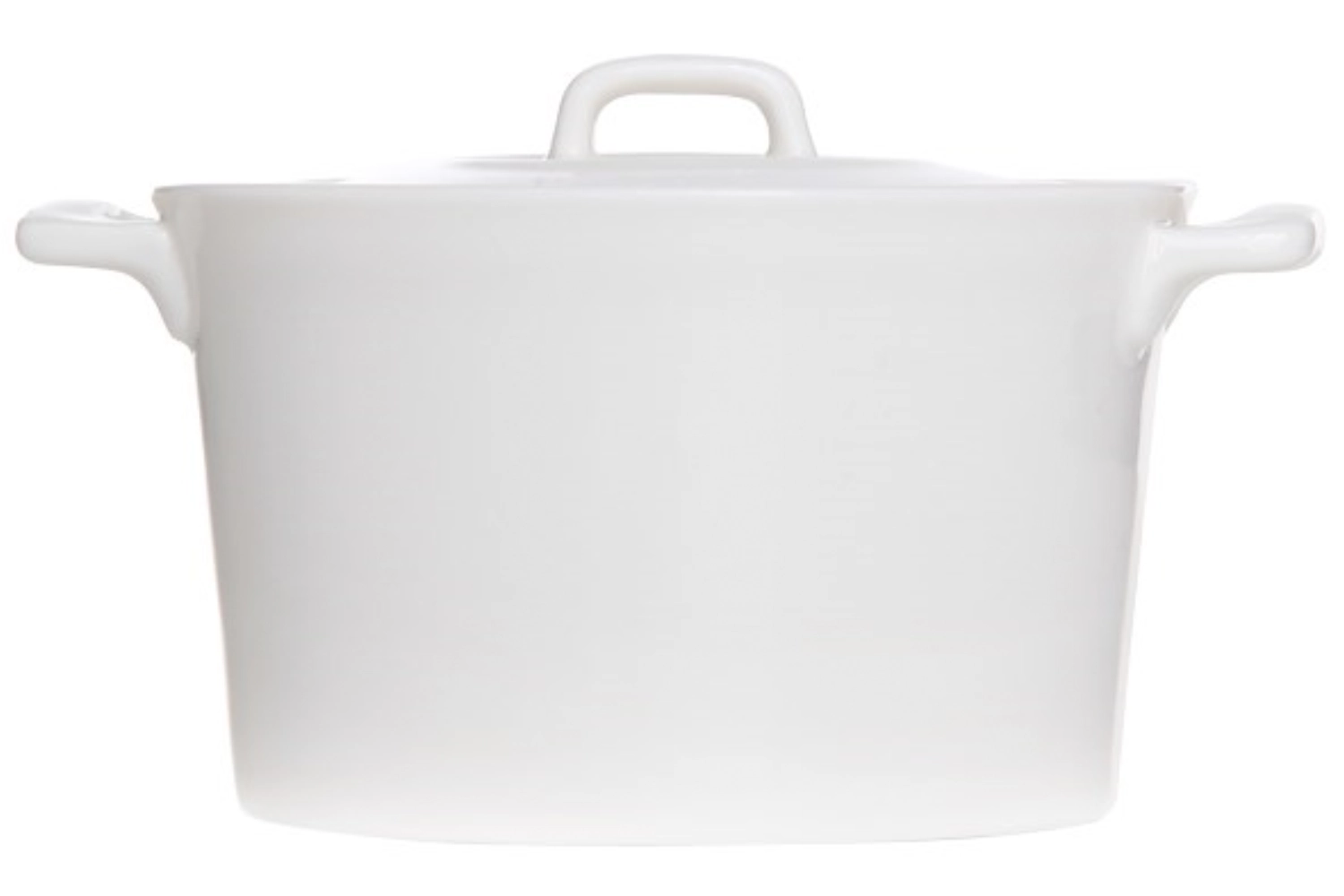 Clio white cocotte a/couv. porcel. d15,3