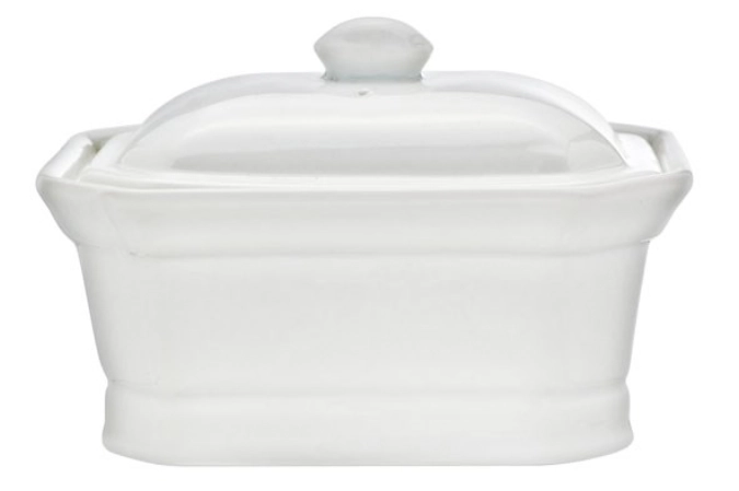 Patetopf mit Deckel, 250ml, 13x10x6cm