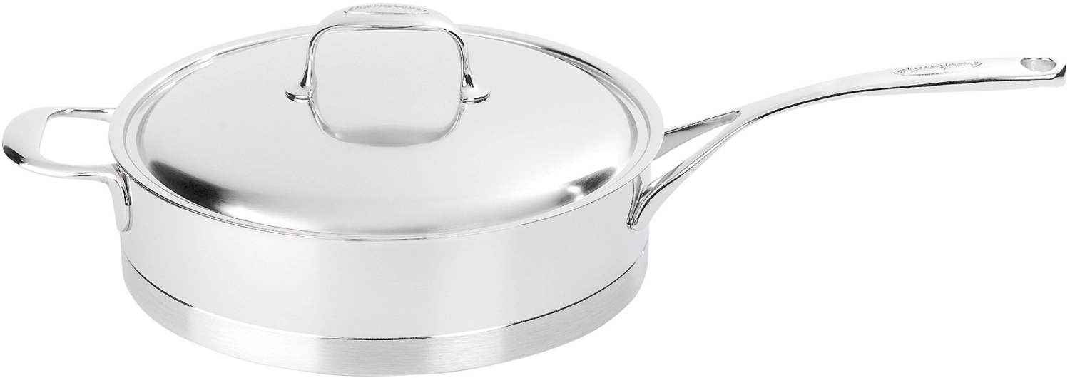 Dm atlantis 7 sauteuse basse avec couvercle 28 cm