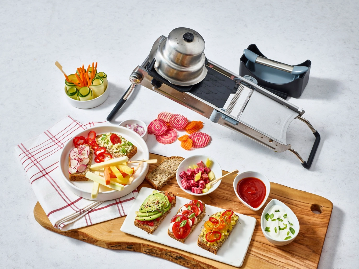 Ultra REVOLUTION Curseur protection longue pour mandoline