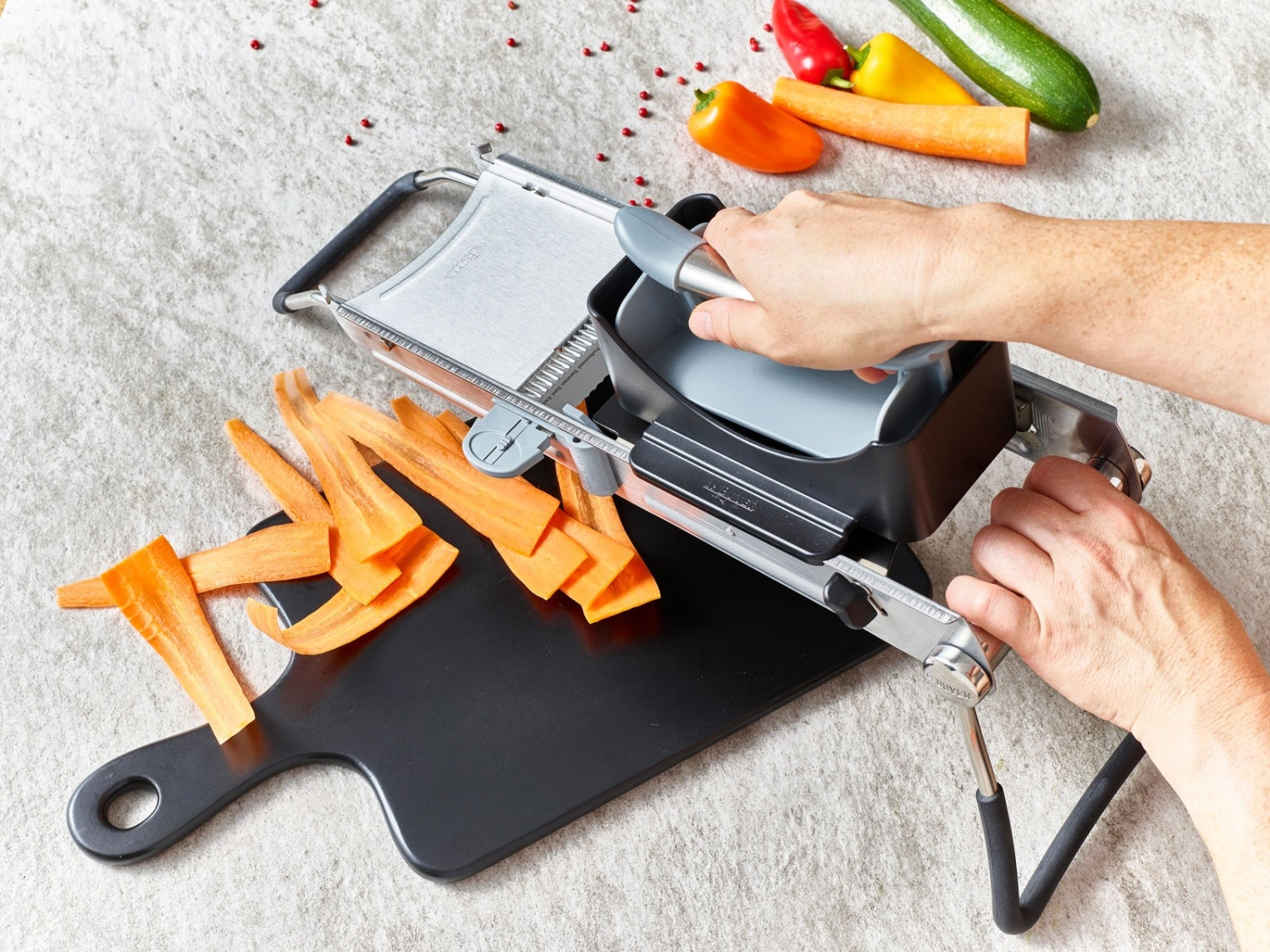 Ultra REVOLUTION Curseur protection longue pour mandoline