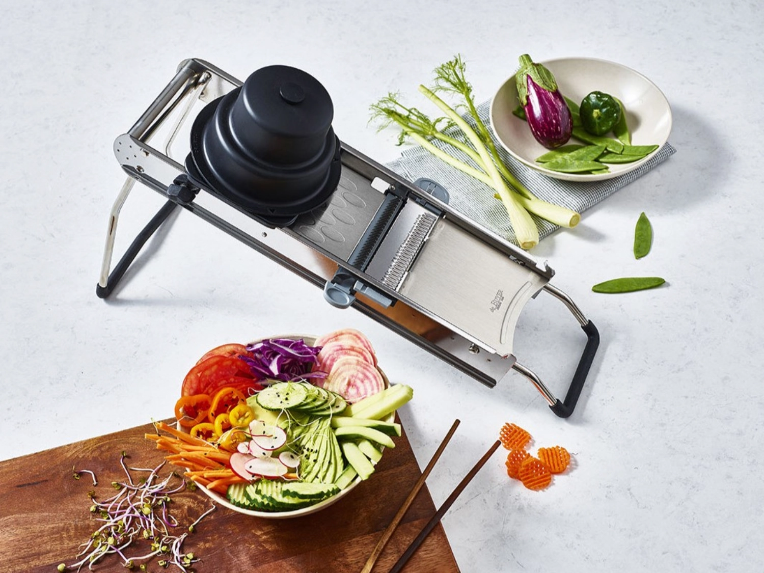 Access Gemüsehobel mit Julienne-Doppelkammsystem