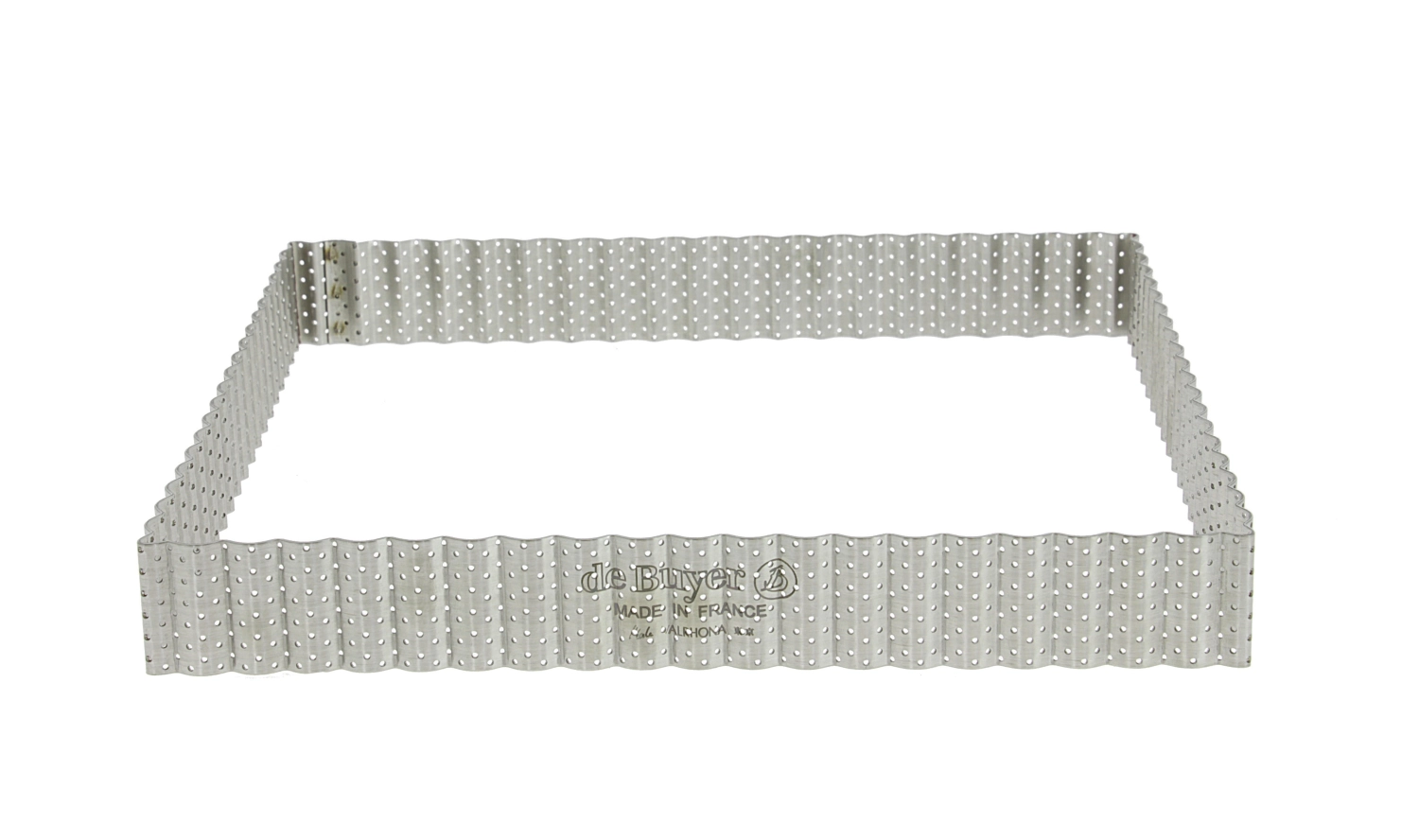 Quadratischer Tortenring perforiert