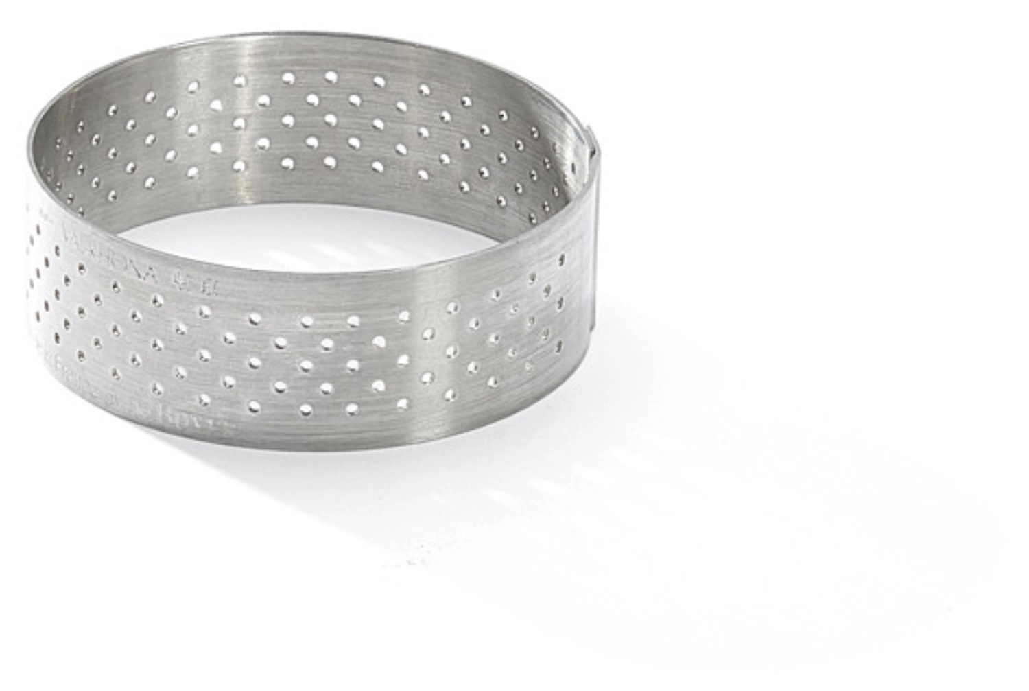 Cercle à tarte rond perforé