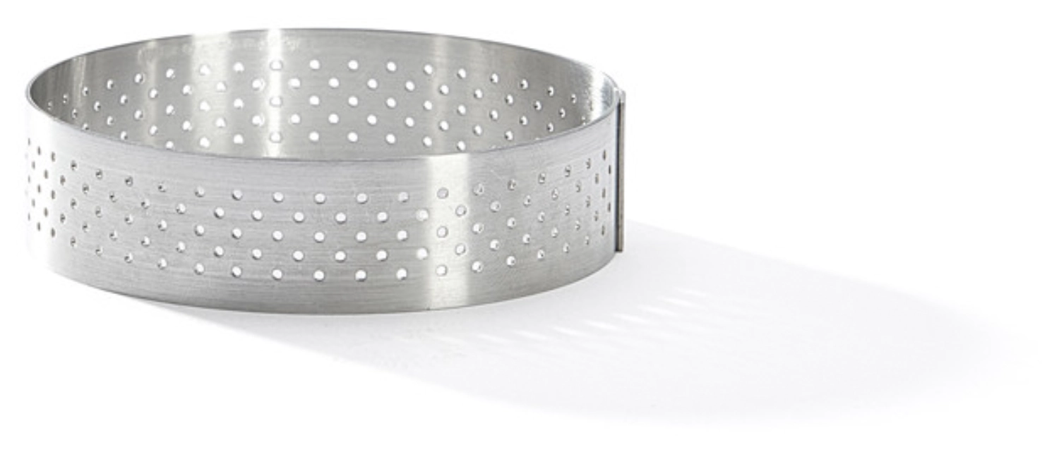 Tortenring rund perforiert