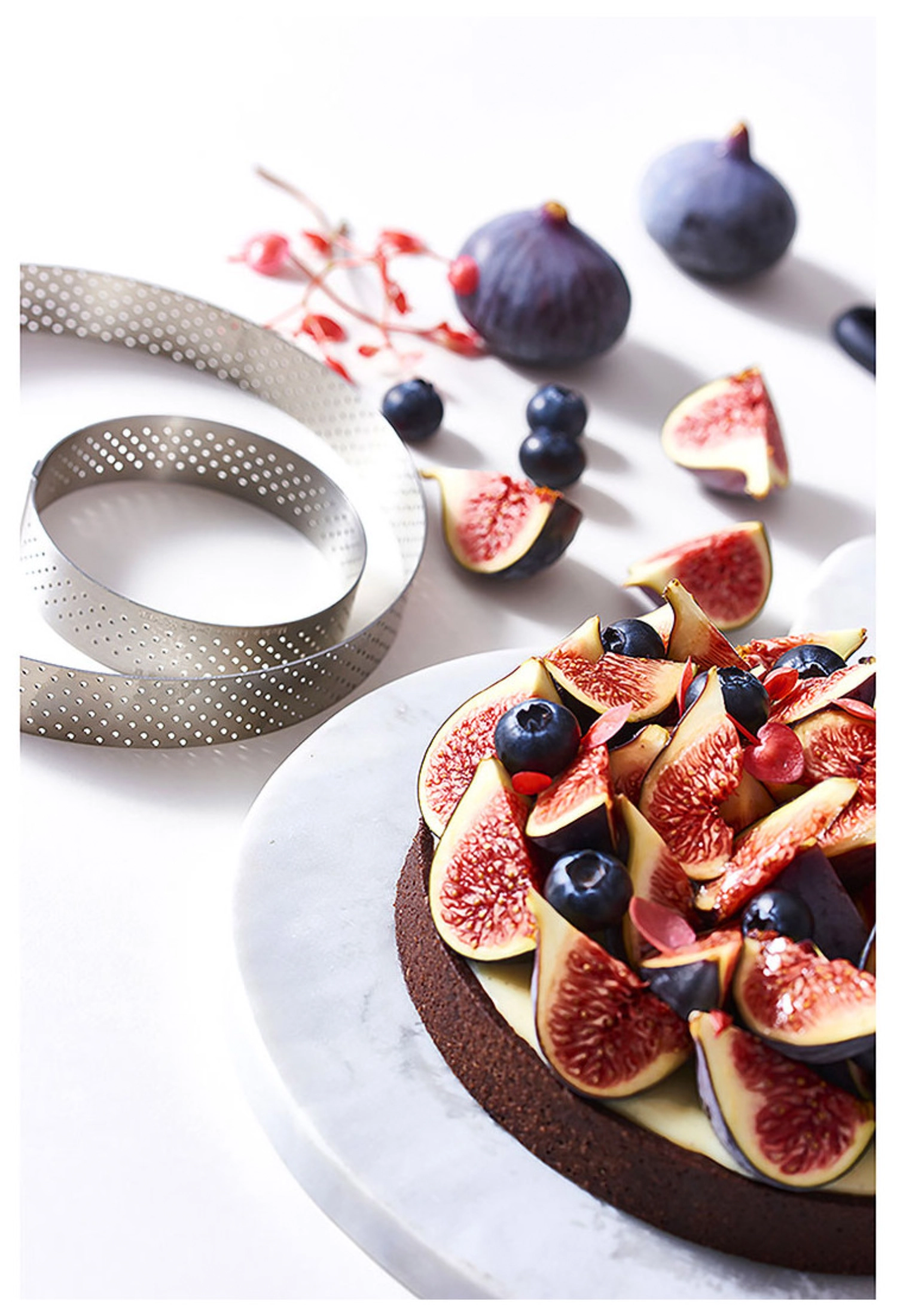 Tortenring rund perforiert