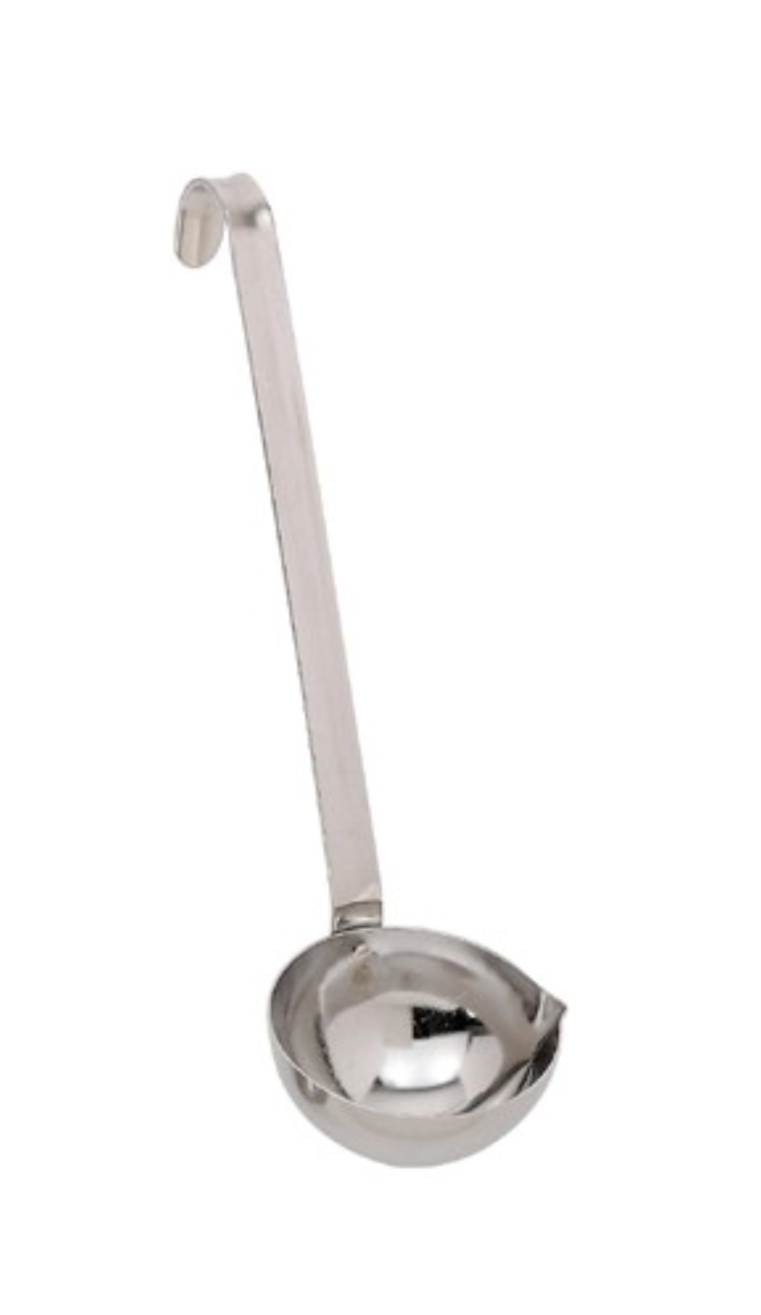 Petite louche ø 6cm 5cl avec bec verseur, manche 15.5cm