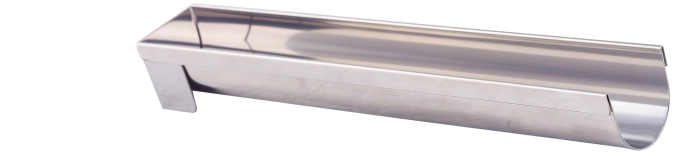 Moule à pâté gouttière 4x4cm avec extrémités amovibles