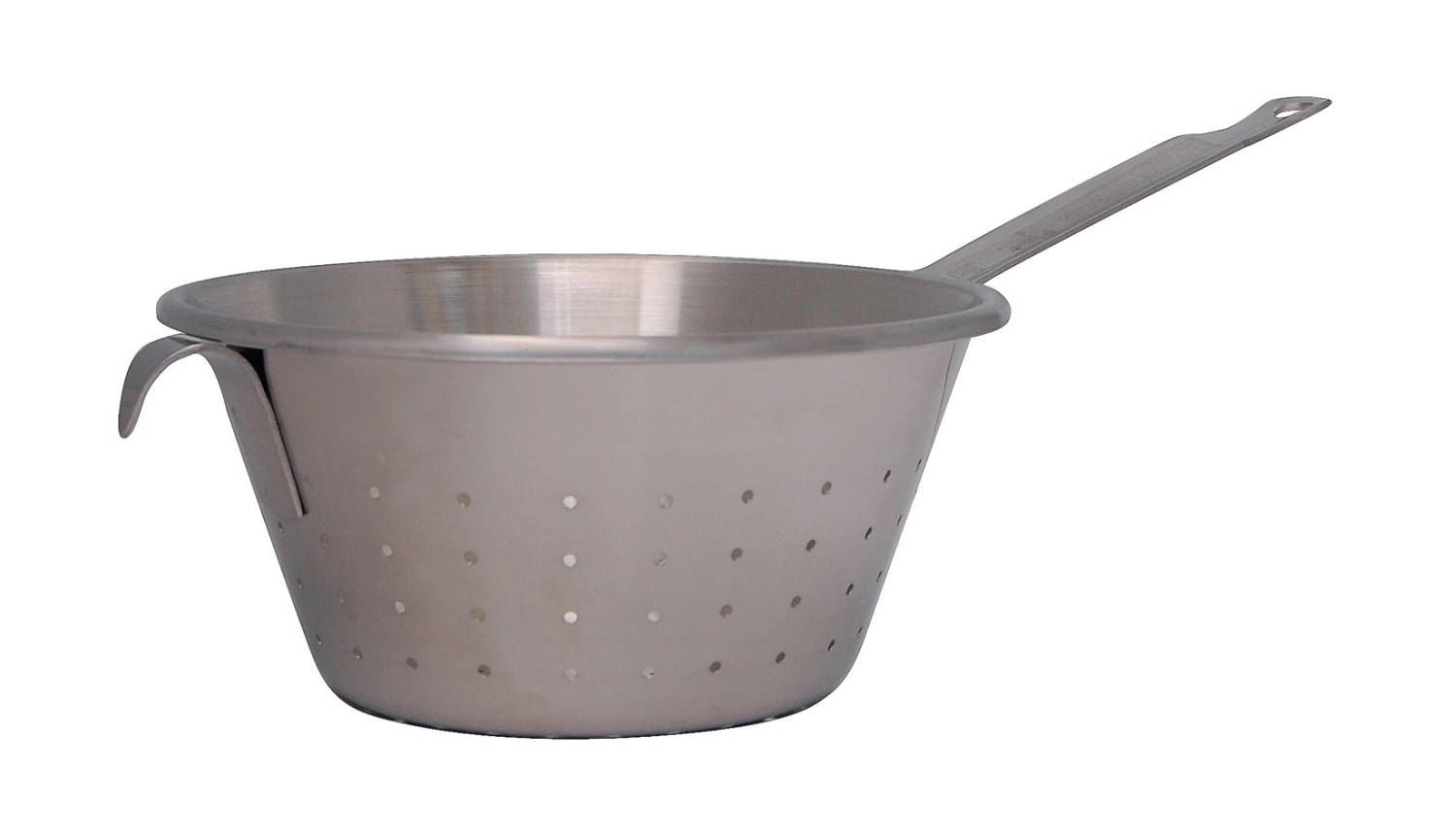 Sieb konisch mit Stiel und Haken