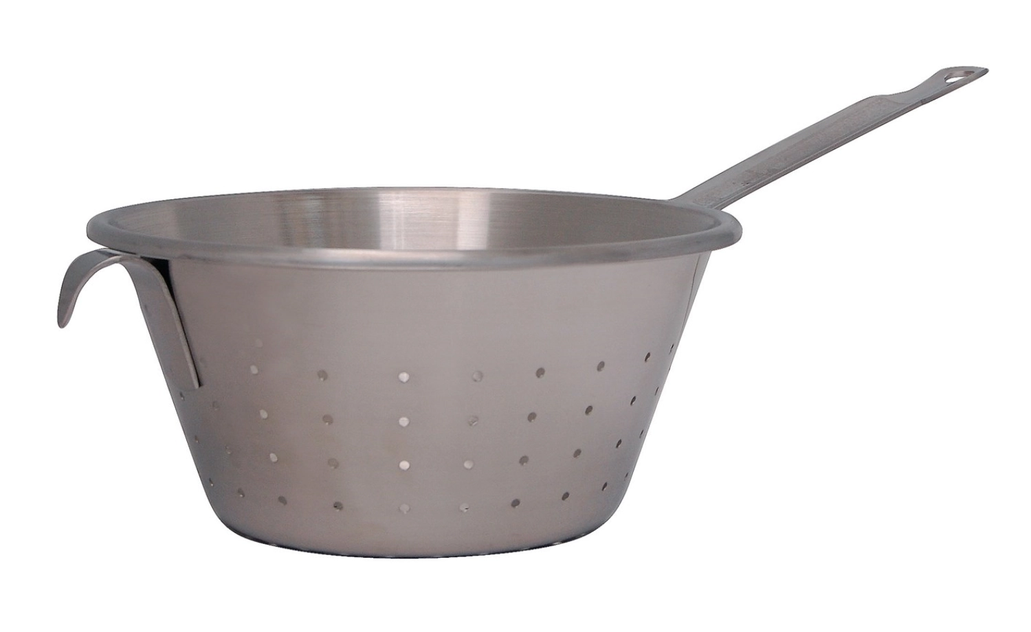 Sieb konisch mit Stiel und Haken