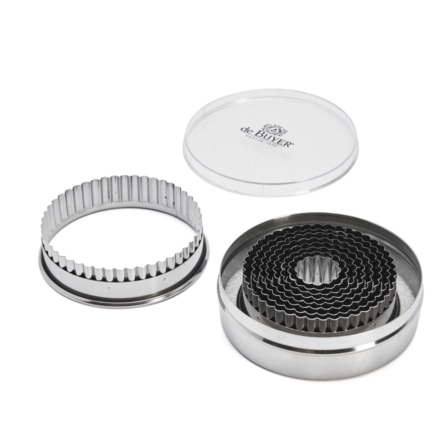 Ausstechersatz rund gezackt 9tlg.