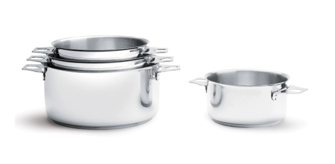 4er Set Twisty Stielkasserolle 14,16,18,20cm