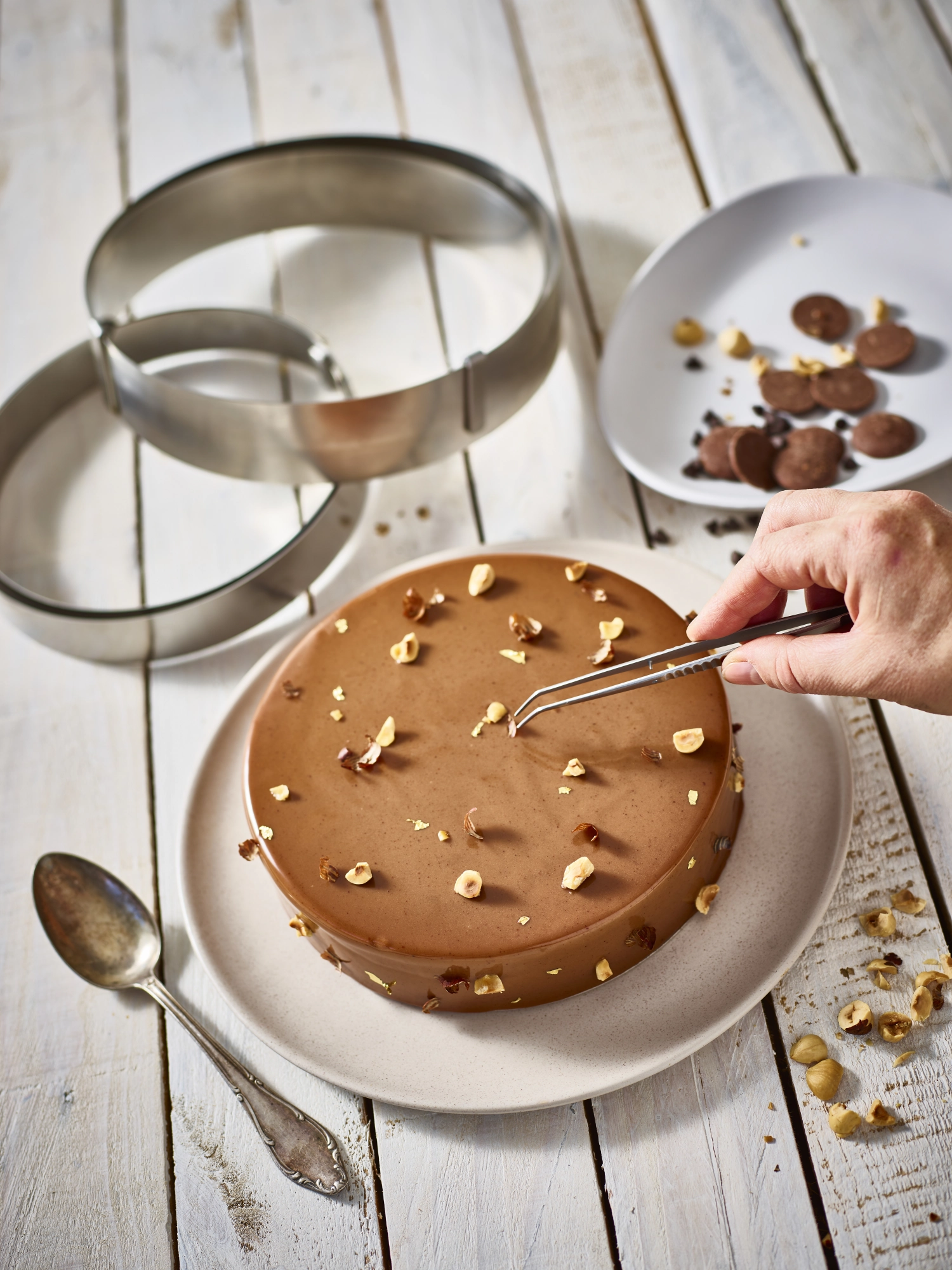 Pincette coudée 16cm