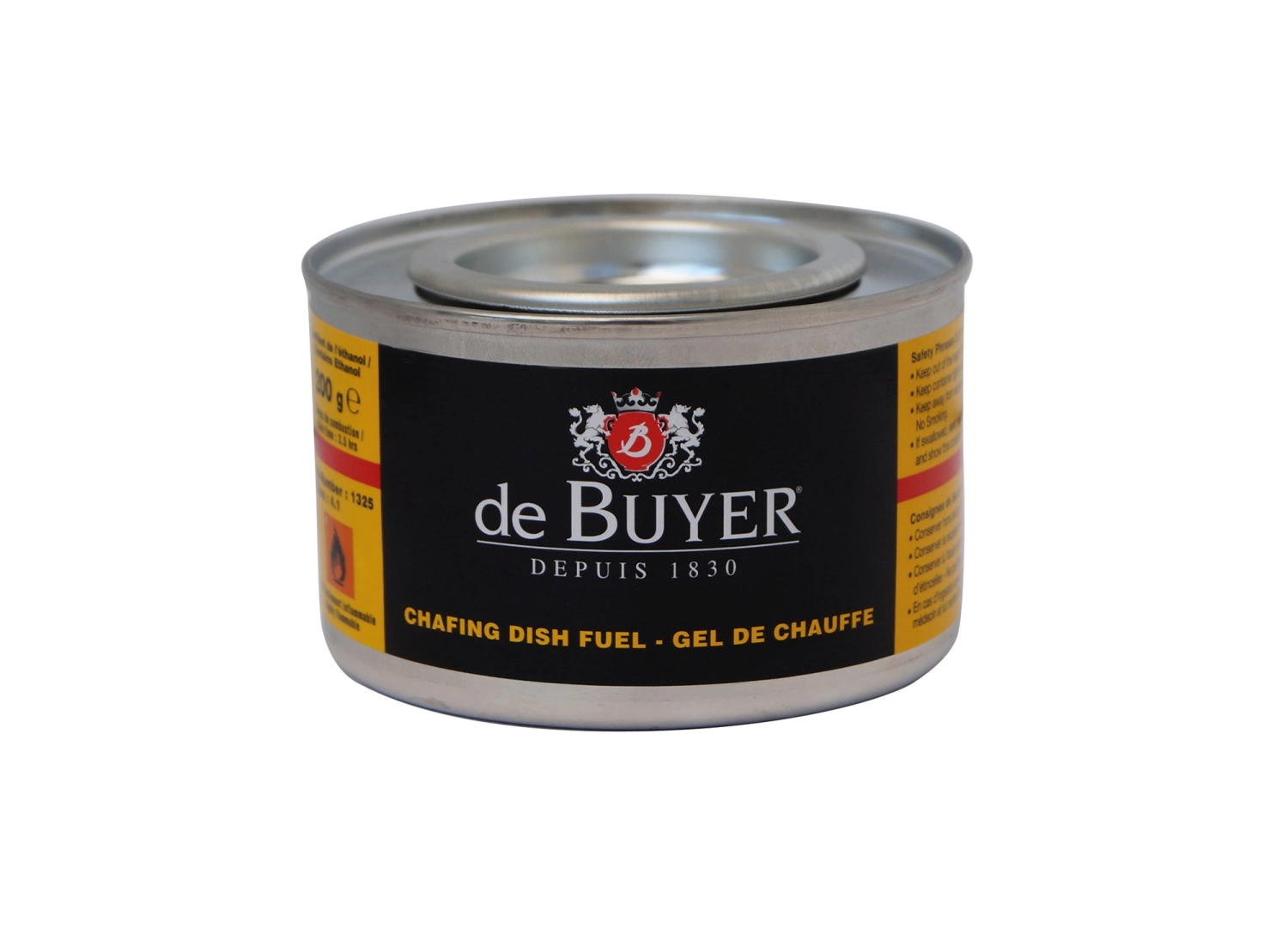 Dosette 200gr gel combust. un1325 cl 4.1