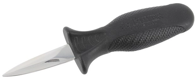 Couteau à huîtres avec lame en acier inoxydable