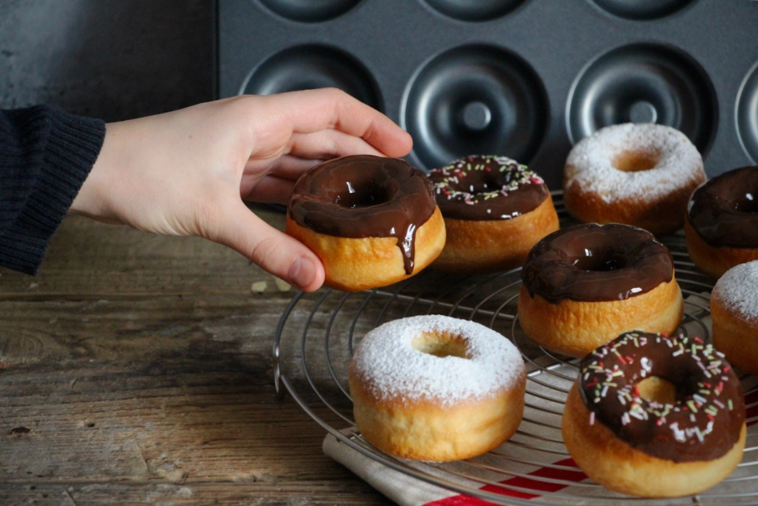 Backblech für 6 Mini-Savarins