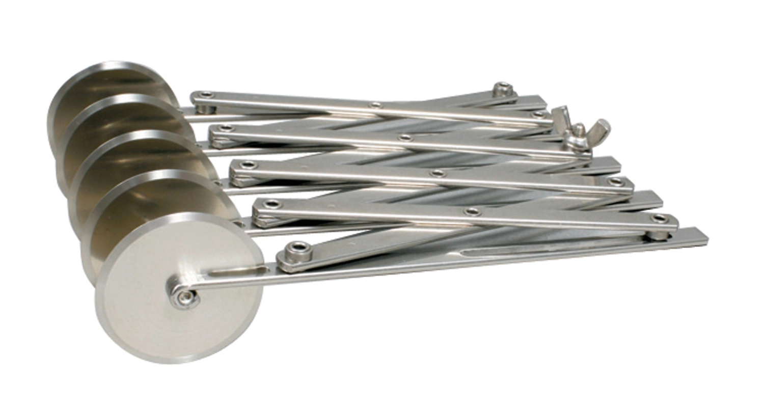Teigschneider mit 5 glatten Räder