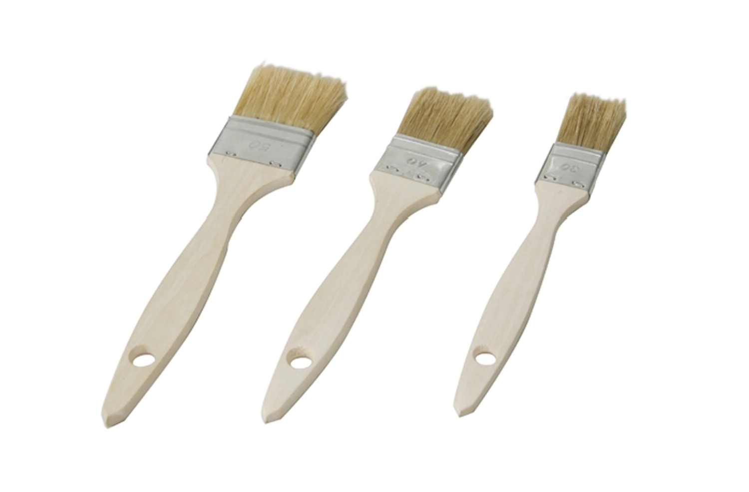 2er Set Backpinsel mit Naturborsten