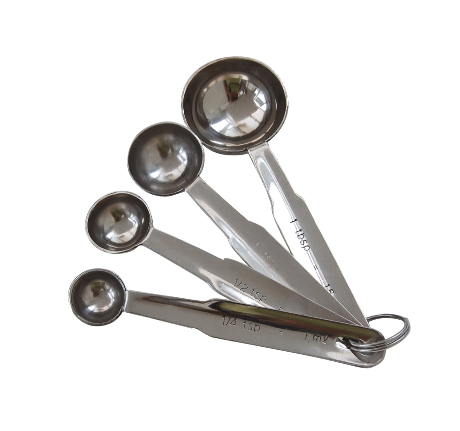 Jeu de cuillères à mesurer, 4 pcs. 1/2.5/5.15ml
