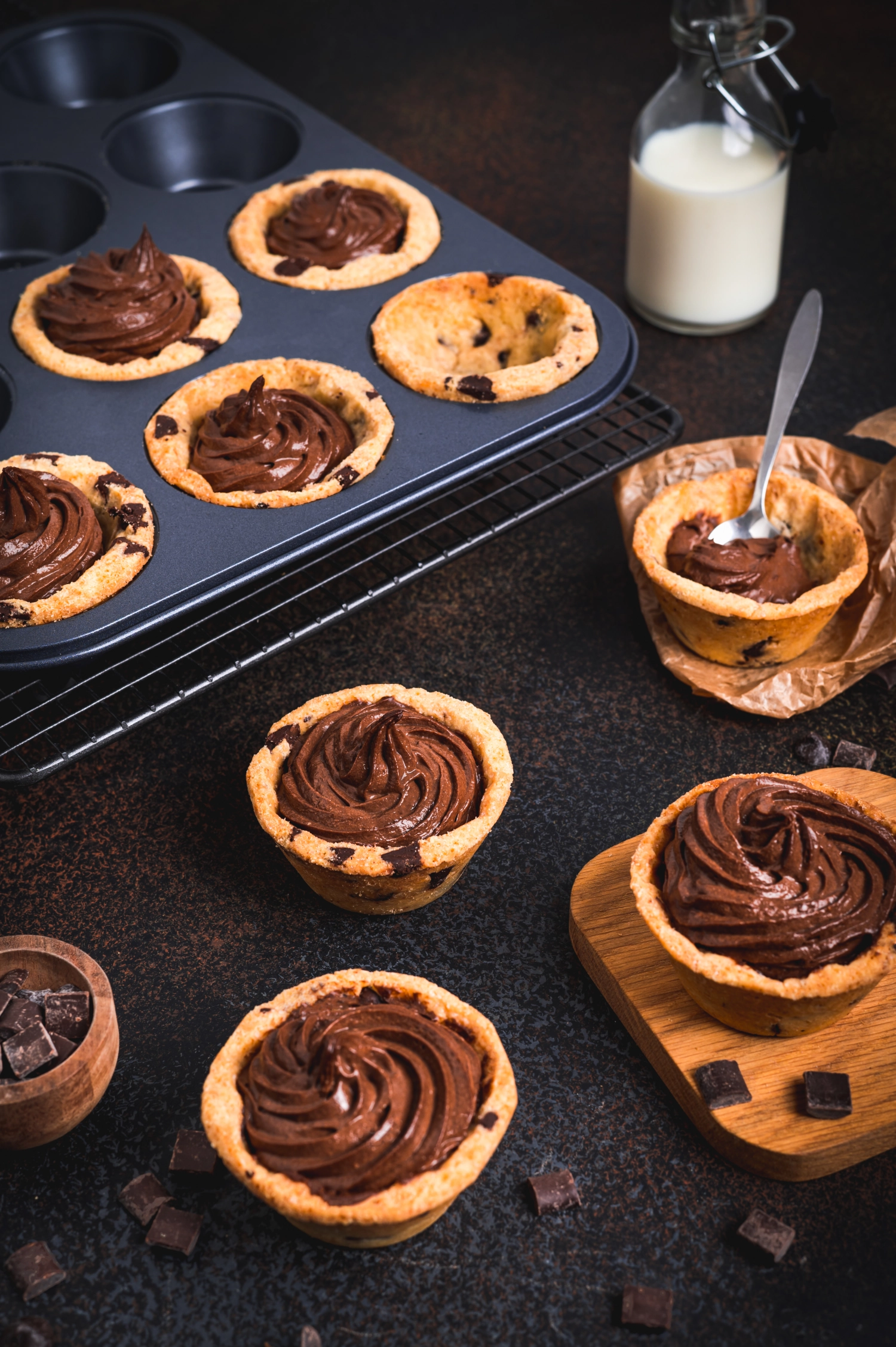 Backblech für 12 Muffins