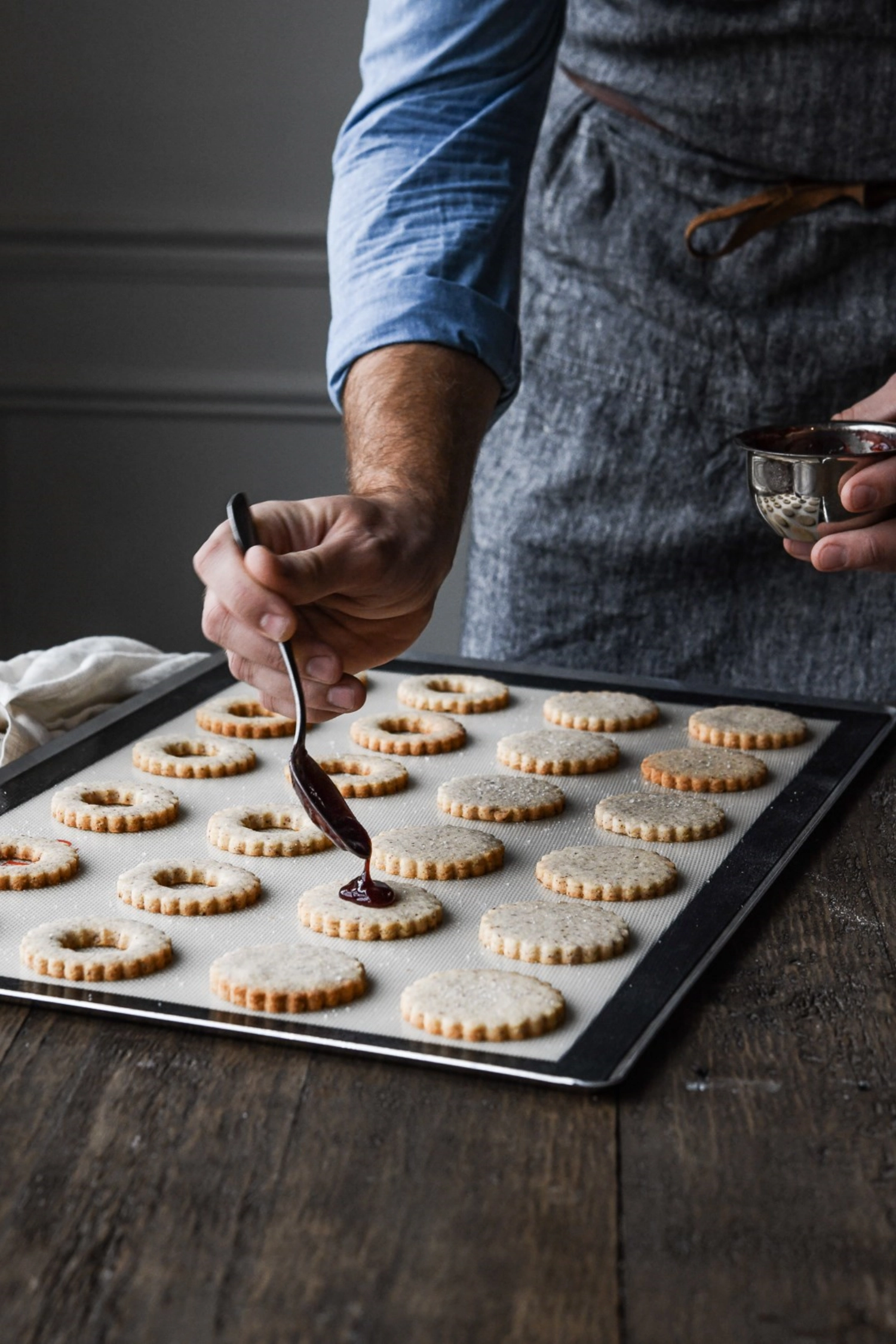 Silikonbackmatte gelocht 40x30cm