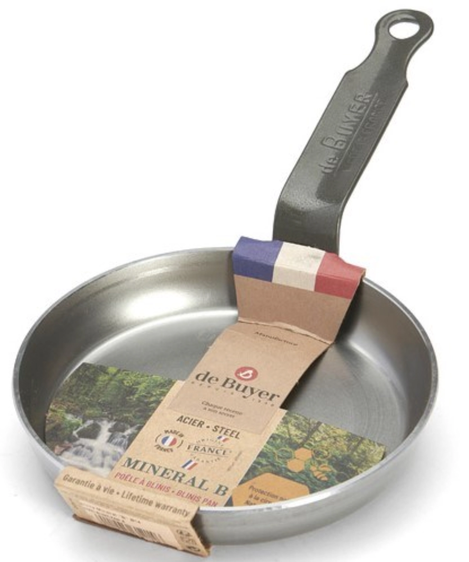 Mineral B Element Blinis-Eisenpfännchen