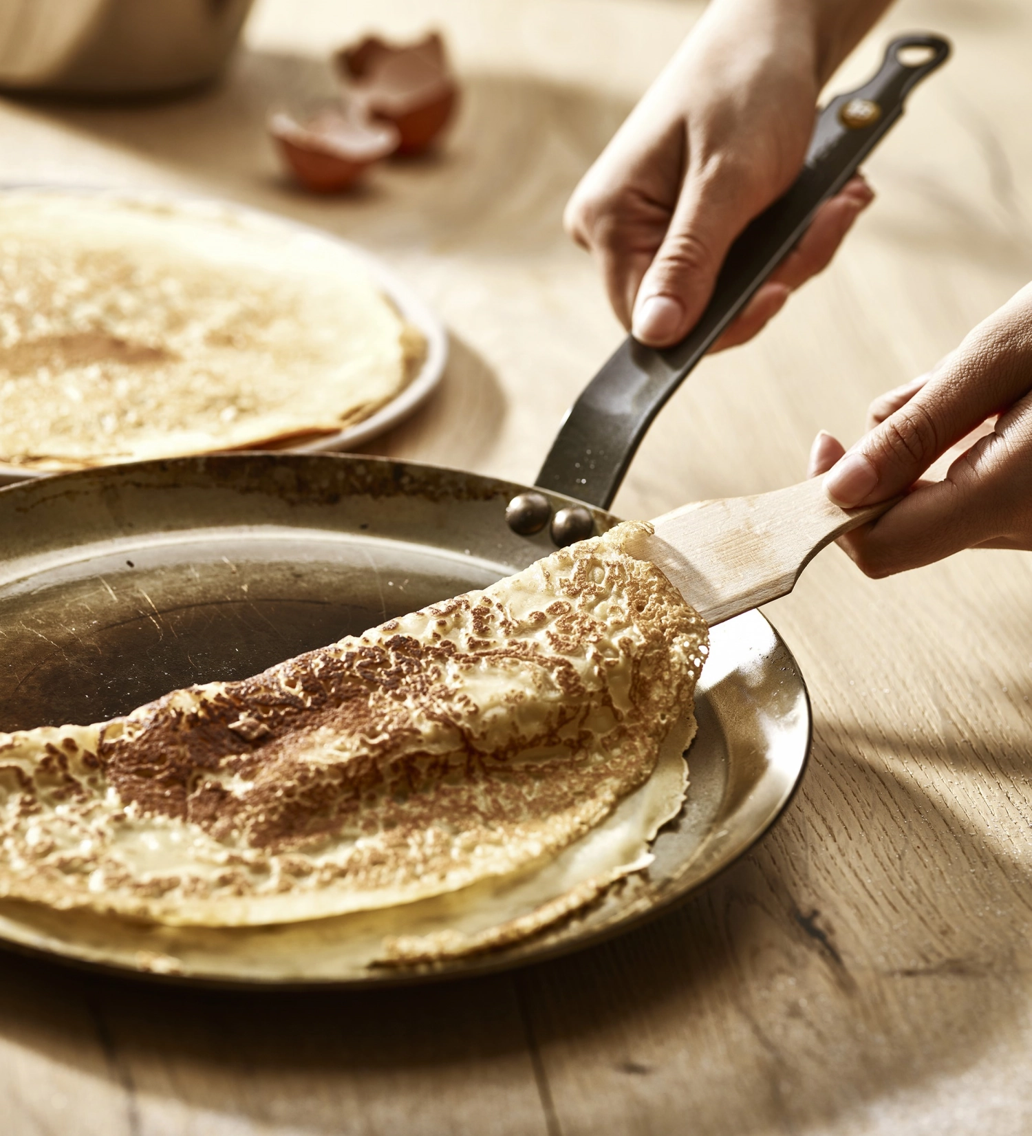 Mineral b element crêpière en fer ø 26cm, induction