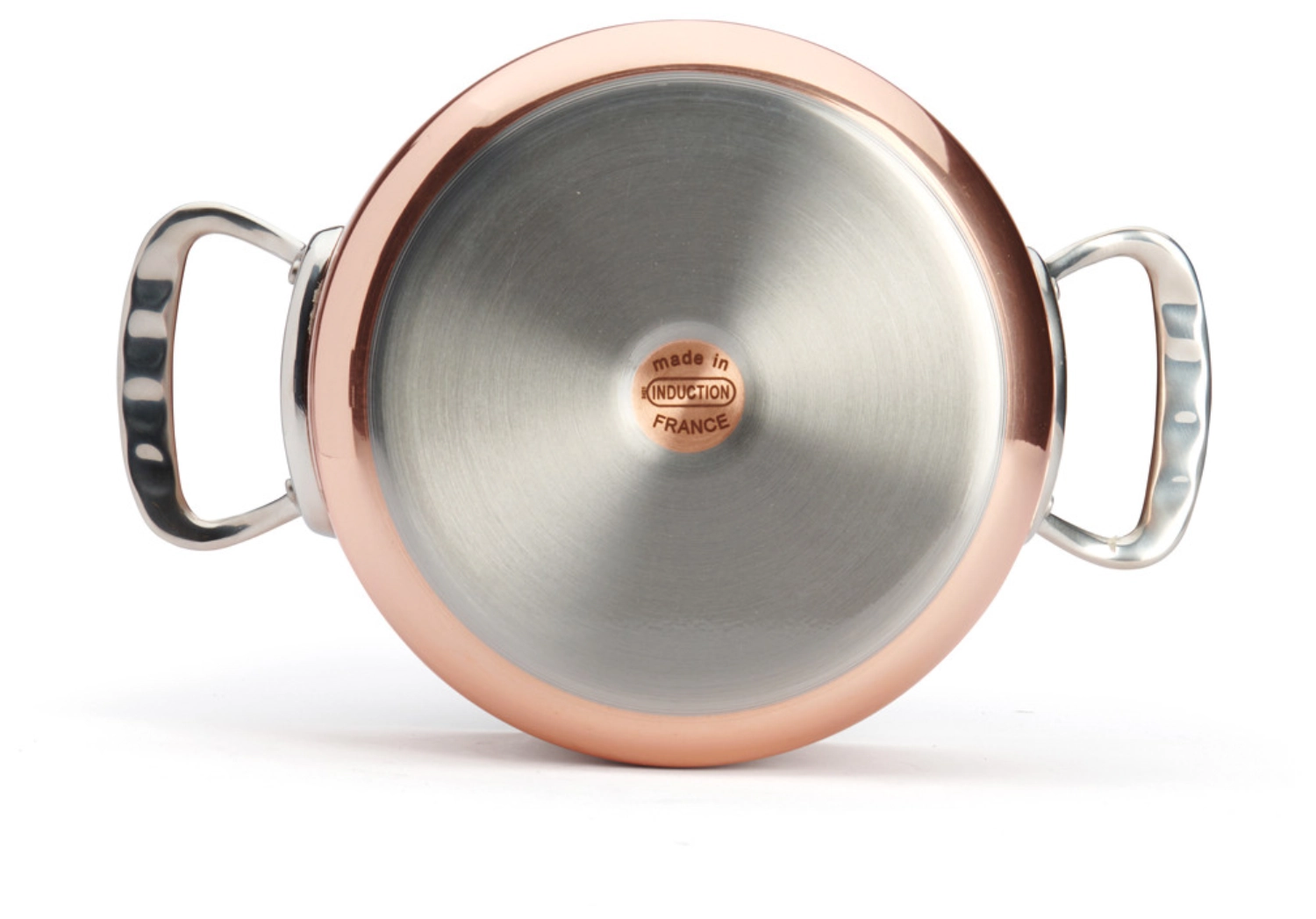 Prima matera marmite à légumes cuivreinox. ø24cm, couver.