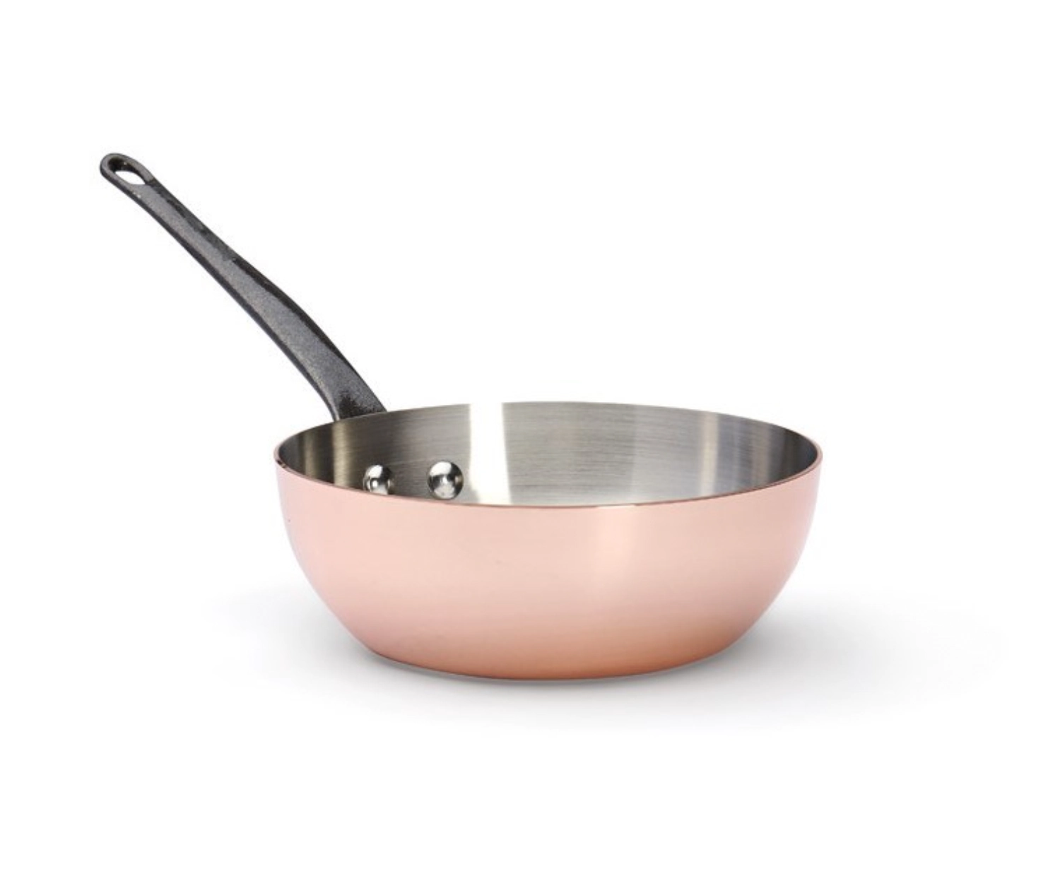 Prima Matera Tradition Konische Sauteuse mit Gusseisengriff