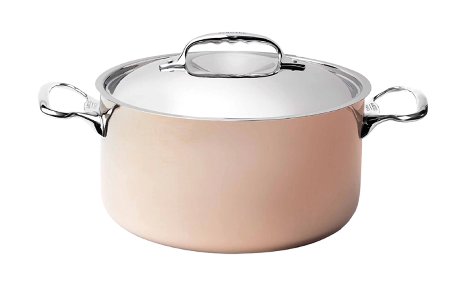 Faitout cuivre-inox a couv. ø 20cm