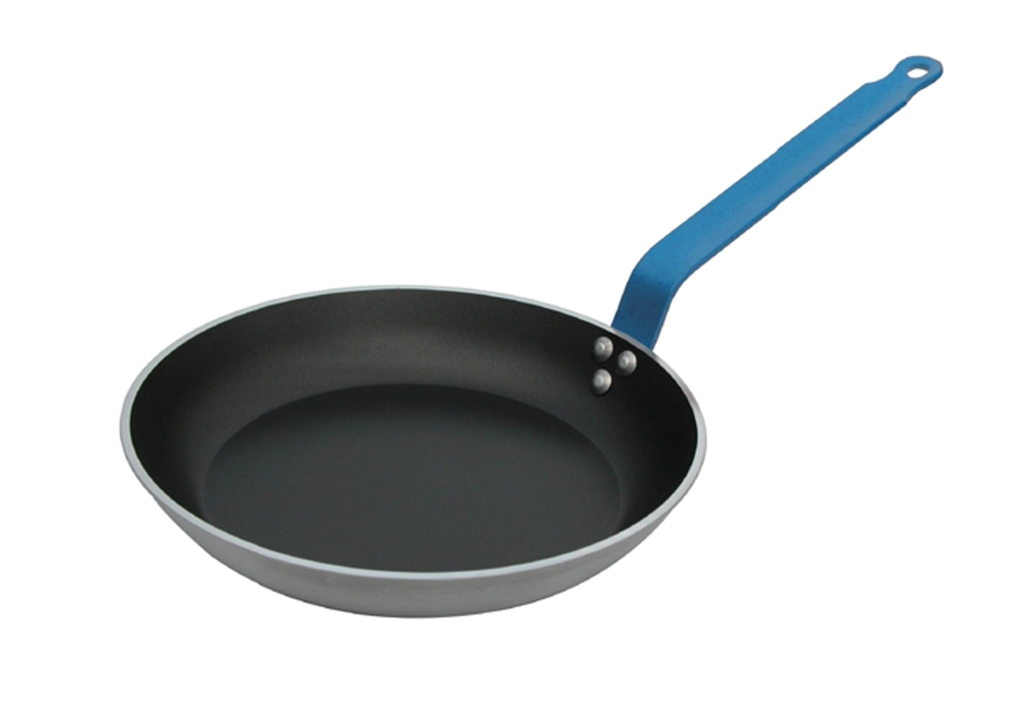 Poele ronde choc haccp queue bleue ø 24