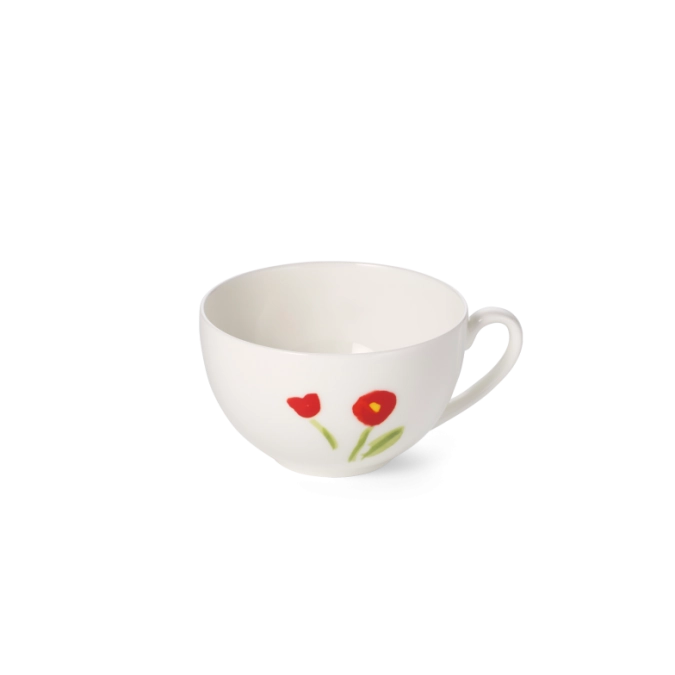 Impression tasse à café ronde 0,25 l rouge