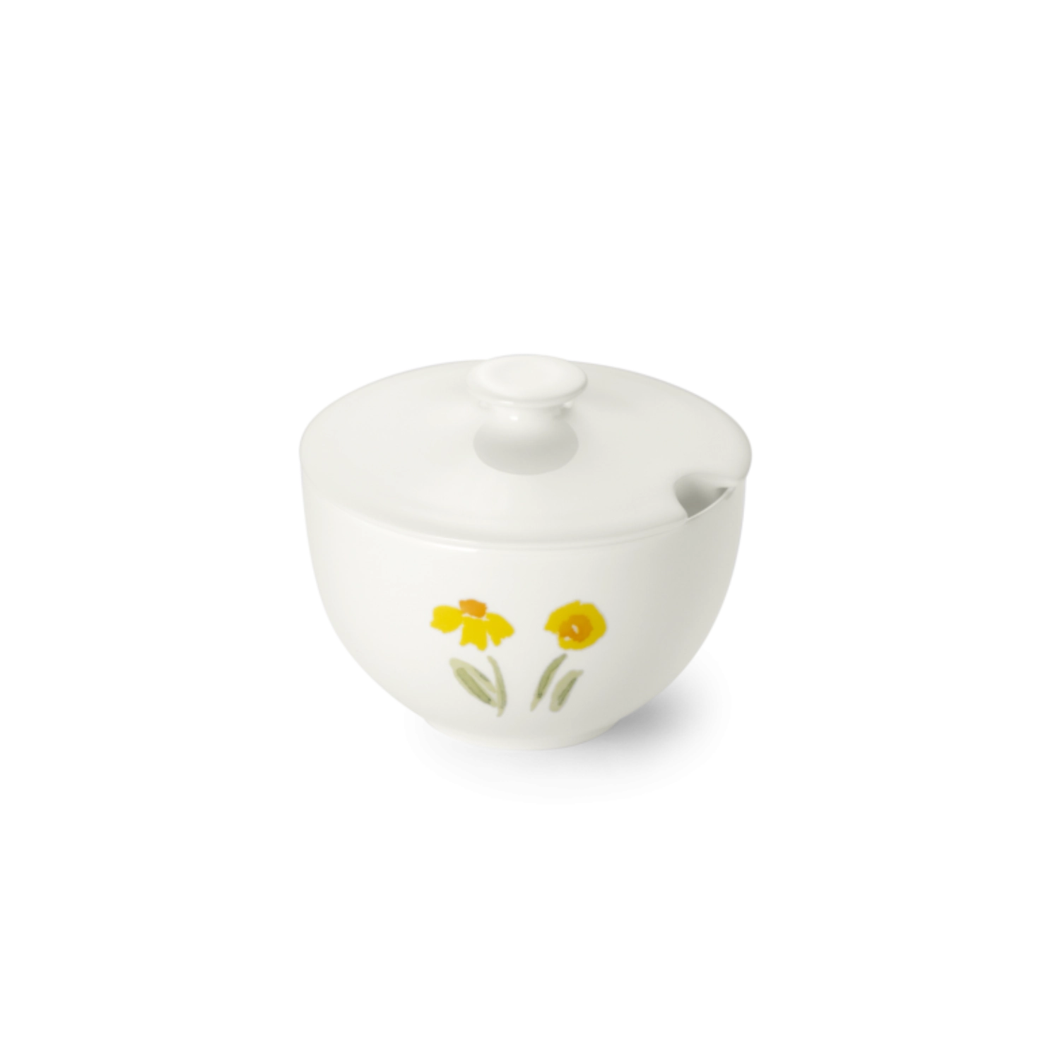 Impression Zuckerdose rund