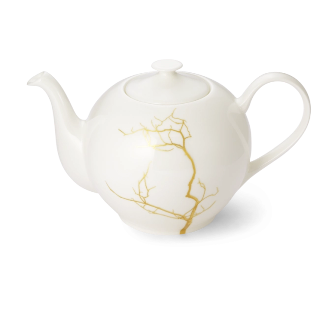 Golden Forest Teekanne rund