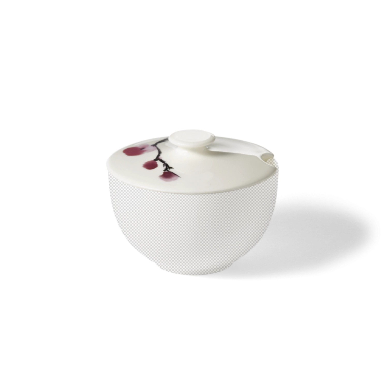 Cherry Blossom Couvercle sucrier rond