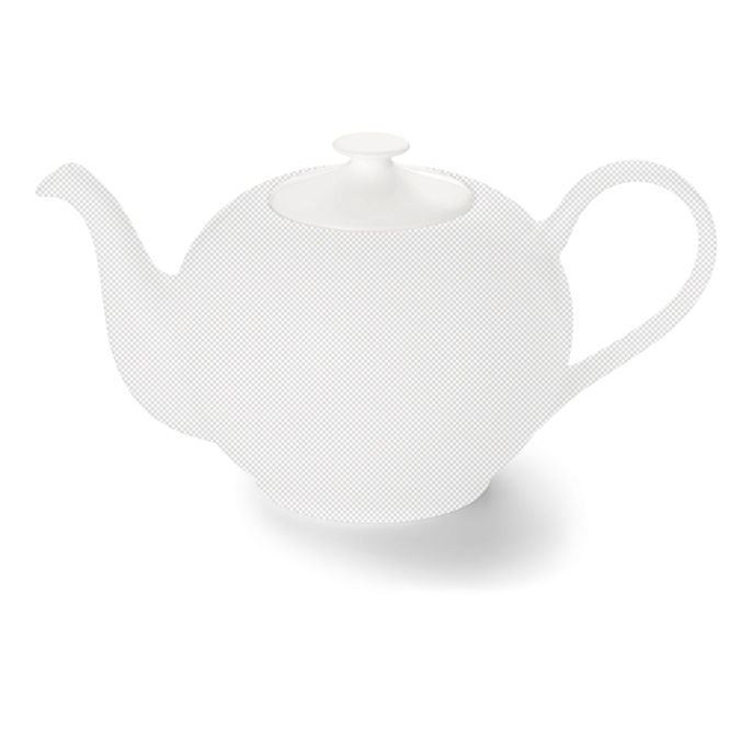 Classic couvercle théière 1,30 l blanc