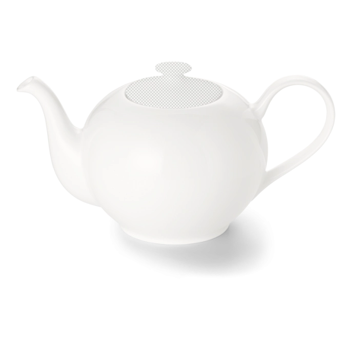 Classic théière partie inférieure 1,30 l blanc