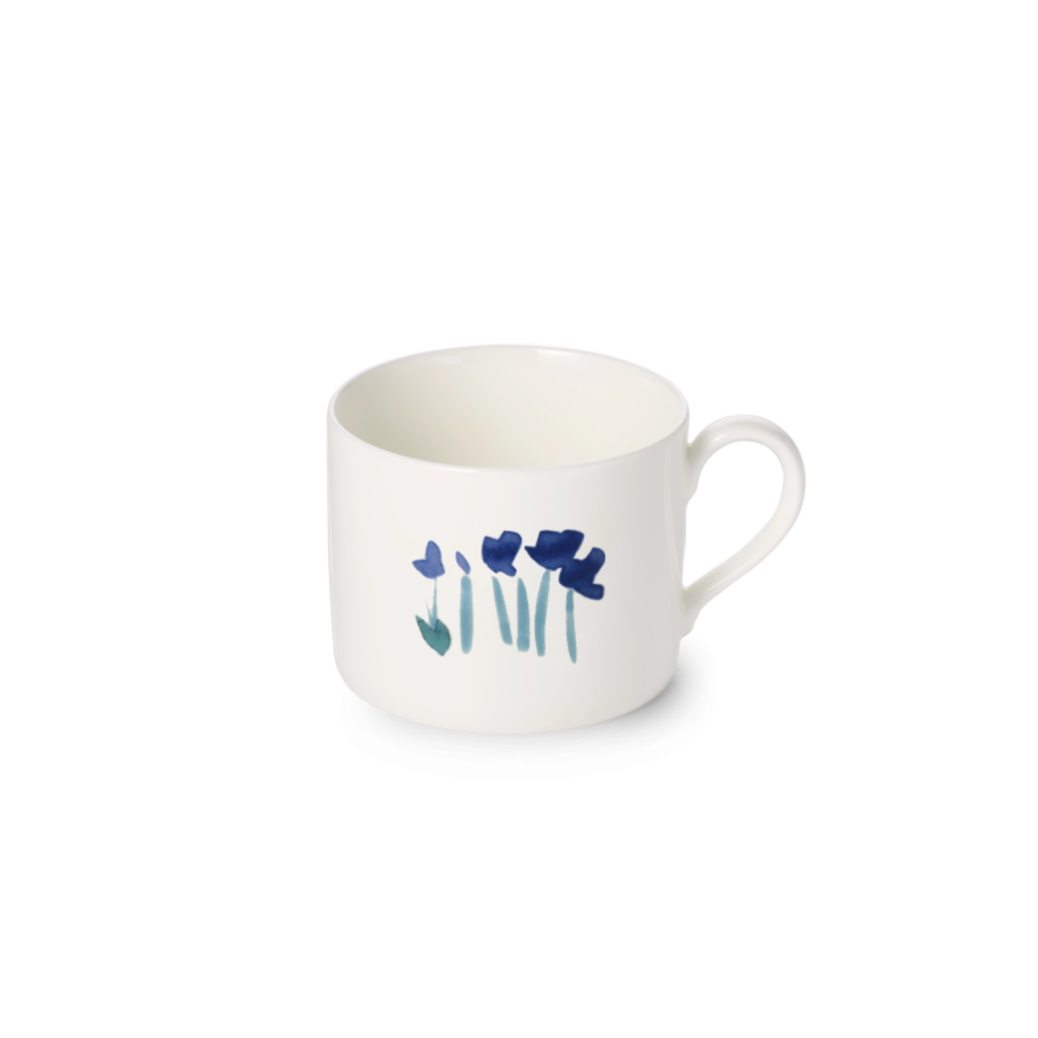 Impression Tasse supérieure à café cyl. 0,25 l bleu