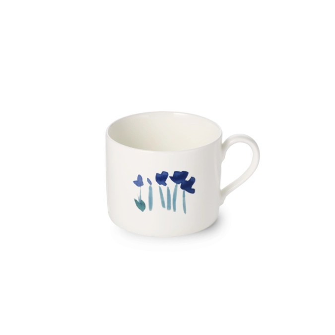 Impression Tasse supérieure à café cyl. 0,25 l bleu