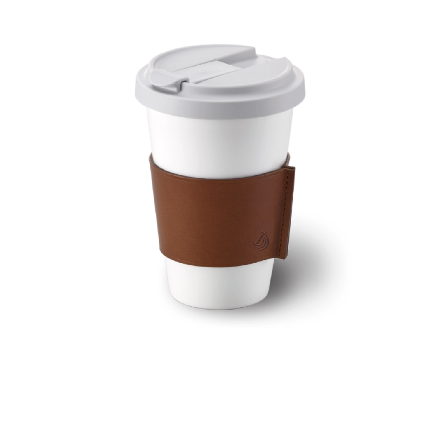 Cylindrique conique Gobelet conique fbc coffee to go marron