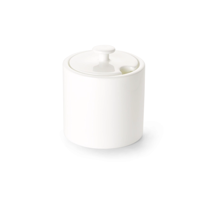Cylindrique conique Sucrier cylindrique 0,25 l blanc