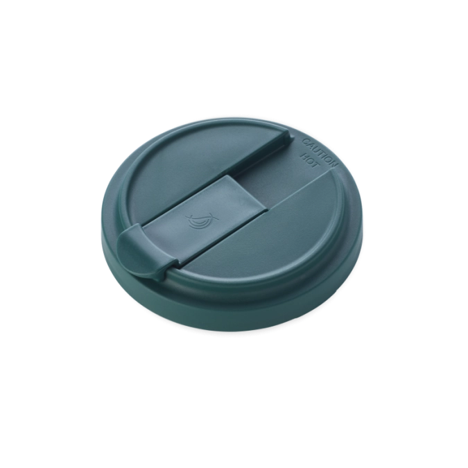 Cylindrique conique Couvercle coffee to go vert sapin