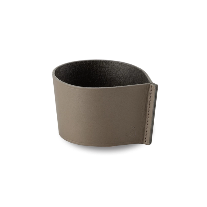 Conique-cylindrique Banderole gobelet coffee to go fbc taupe