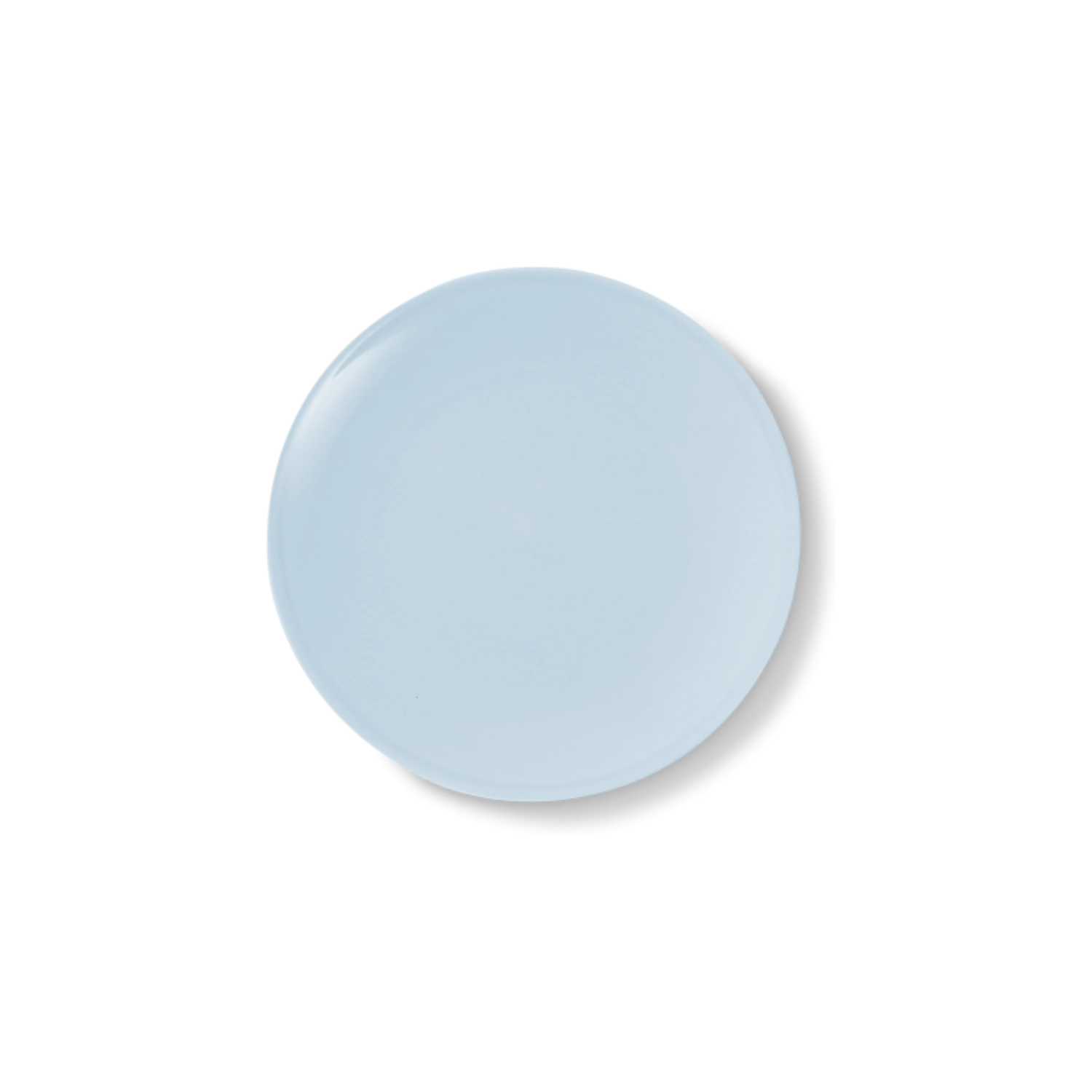 Assiette plate pastel 16 cm bleu clair